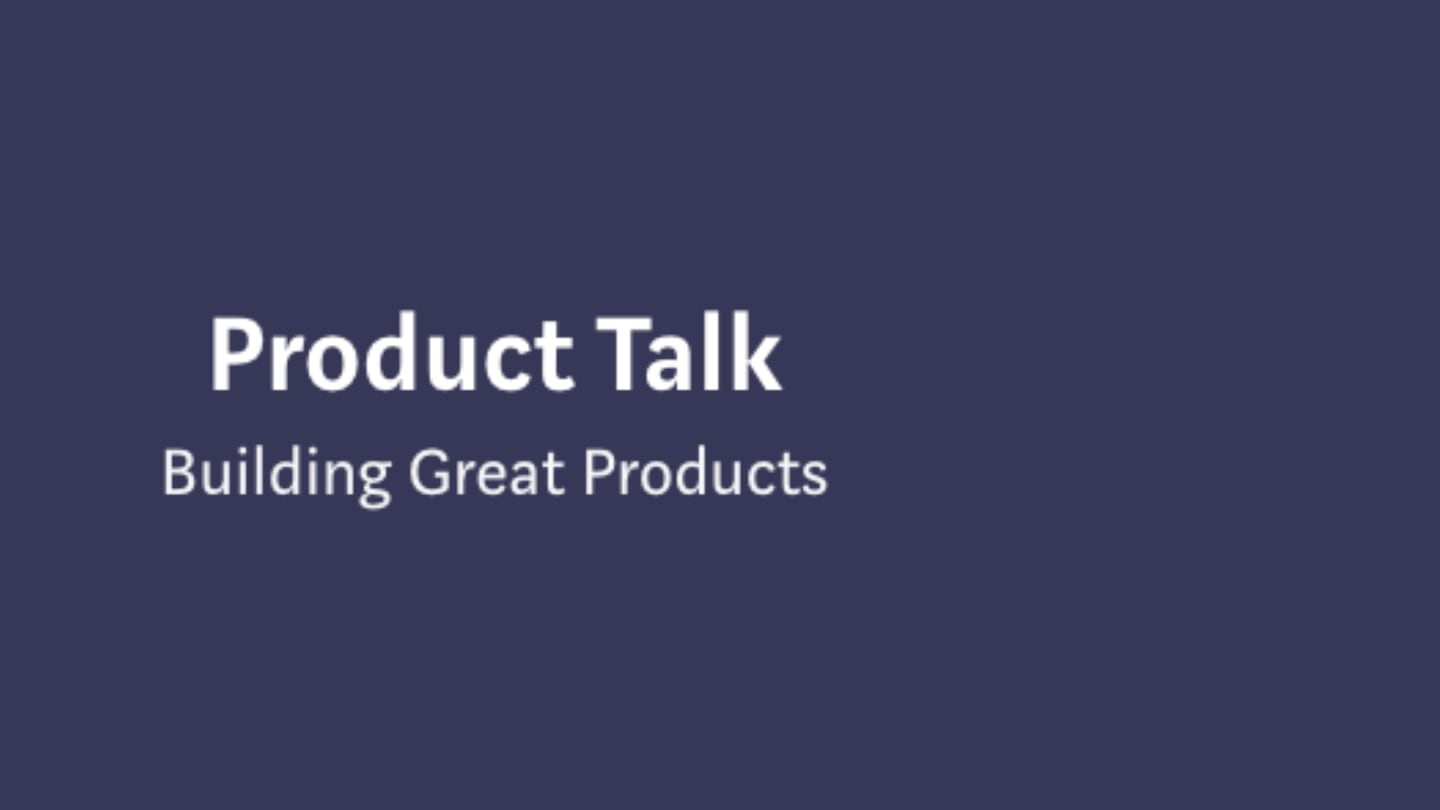 Product Talk cover image